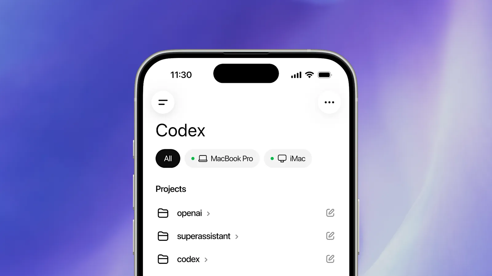 Codex from anywhere is about supervising agents, not coding on a phone